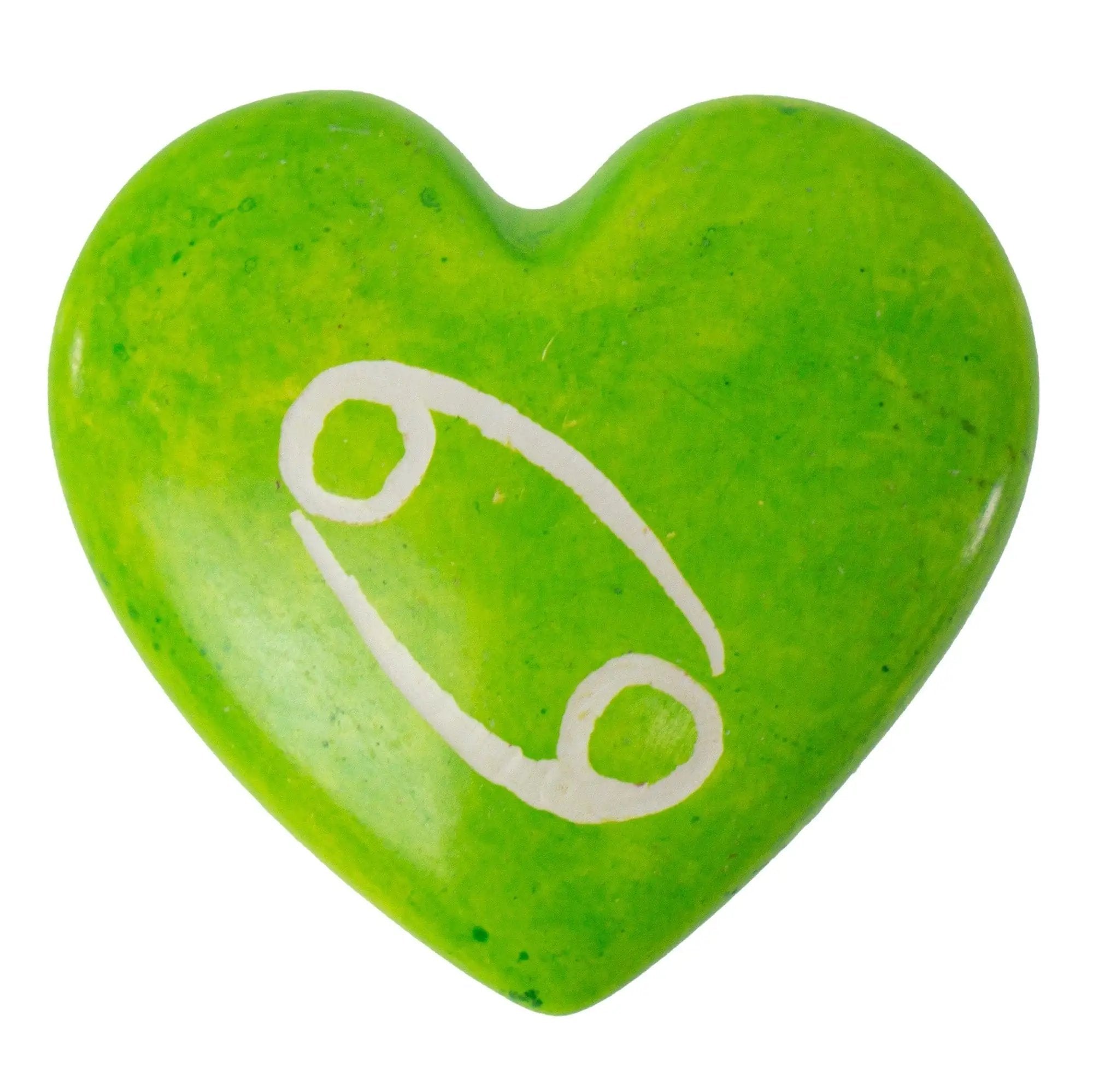 Zodiac Soapstone Hearts, Pack of 5: CANCER - SMOLArt - Flyclothing LLC