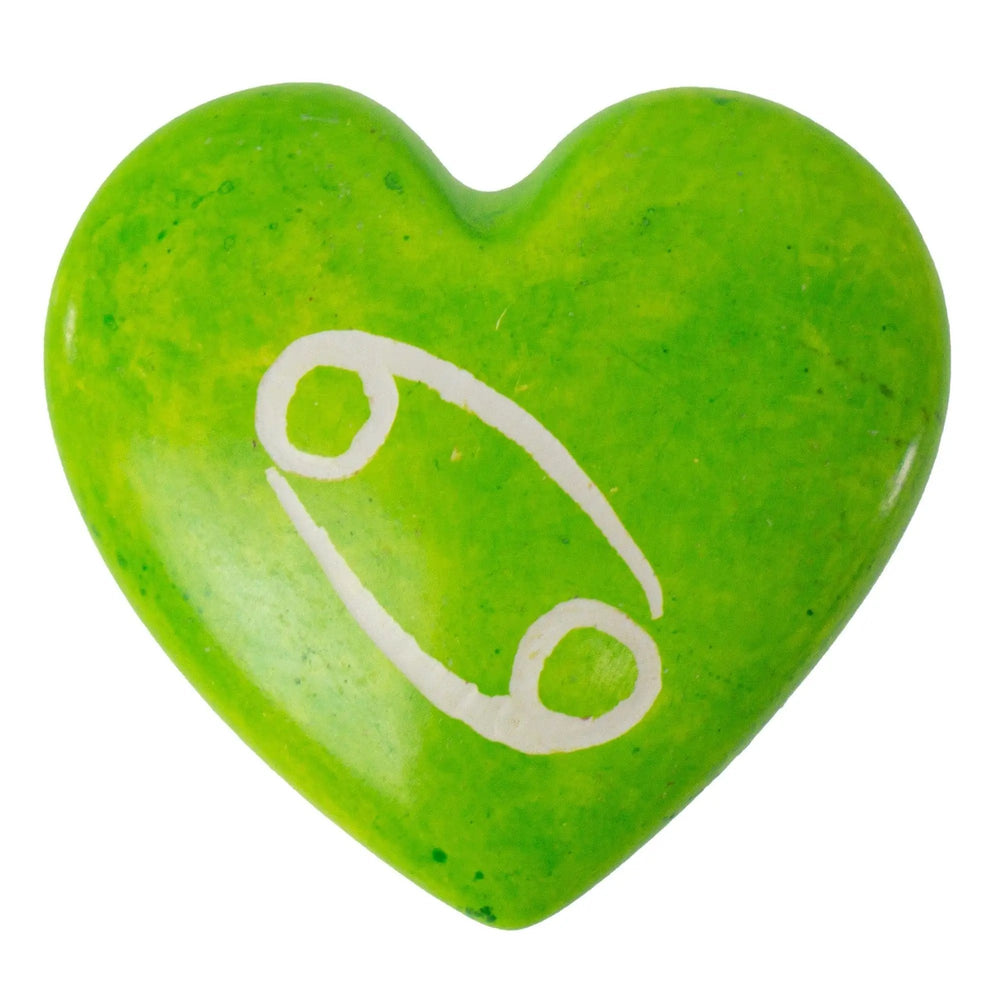 Zodiac Soapstone Hearts, Pack of 5: CANCER - SMOLArt - Flyclothing LLC