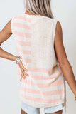 USA Flag Notched Loose Fit Sweater Vest - Trendsi - Flyclothing LLC
