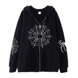 Spider Zipper Sweater Halloween Decoration - My Store - Flyclothing LLC
