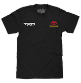 Toyota Racing Development TRD Front and Back Print T-Shirt - Black