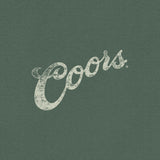 Coors Banquet Beer Rodeo Horse Front Pocket Tee T-Shirt - Cypress Green