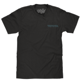 Toyota Supra Double Sided 80s Graphic T-Shirt - Black