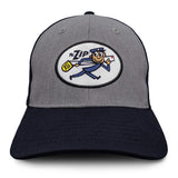 USPS Mr Zip Mesh Back Hat - Gray and Navy Blue