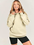 Dropped Shoulder Long Sleeve Hoodie - Trendsi - Flyclothing LLC