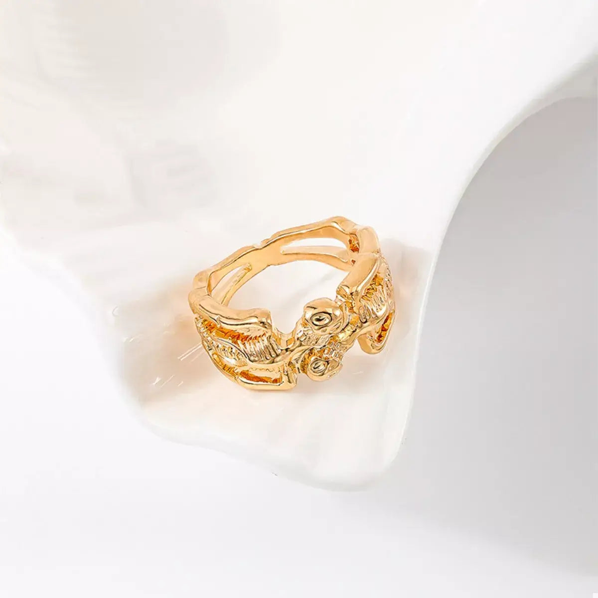 Halloween Skull Alloy Ring - Trendsi - Flyclothing LLC
