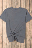 HAPPY EASTER Graphic Short Sleeve T-Shirt - Trendsi - Flyclothing LLC
