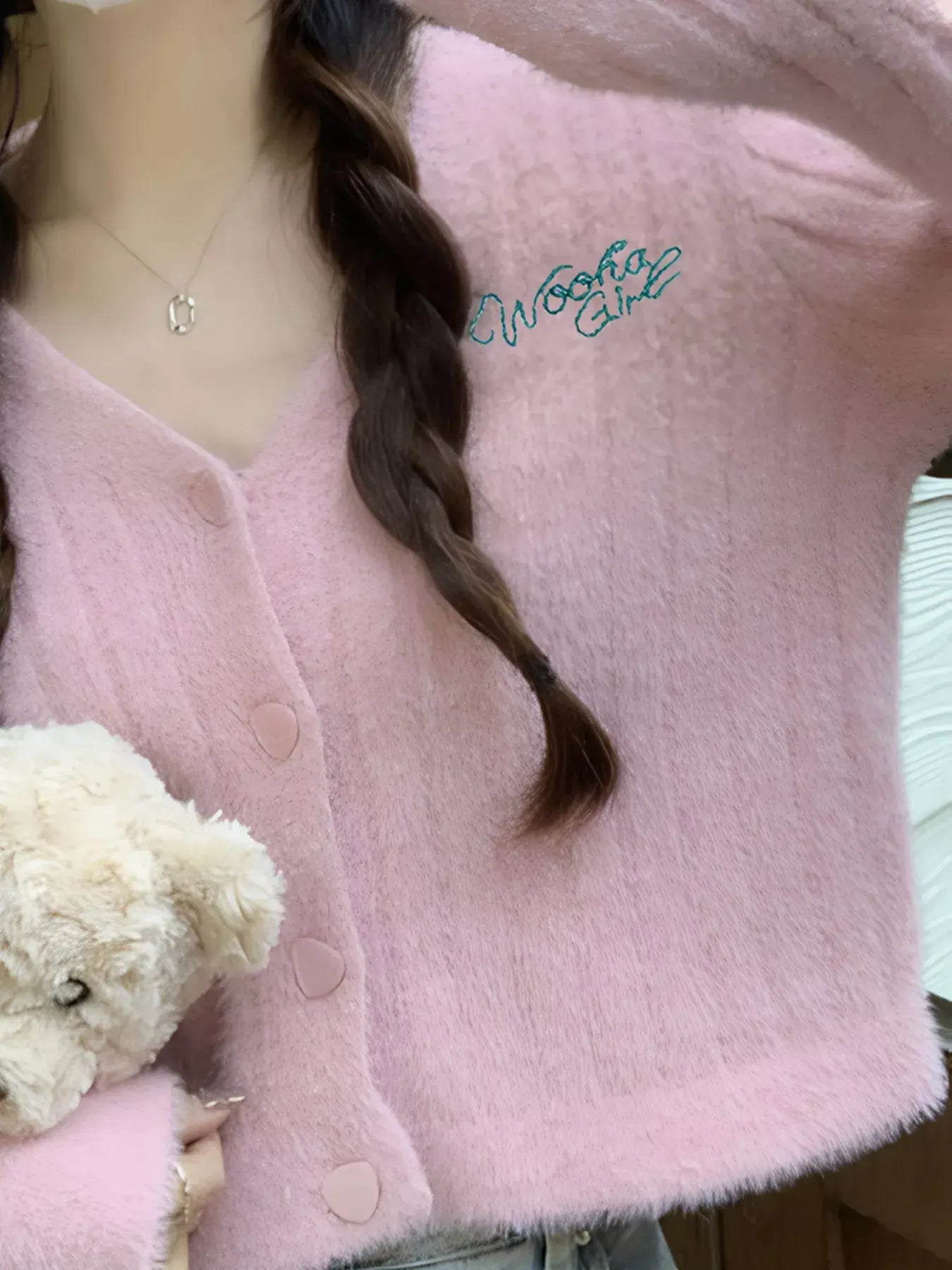 Button Up Ribbed Knit Cardigan - Trendsi - Flyclothing LLC