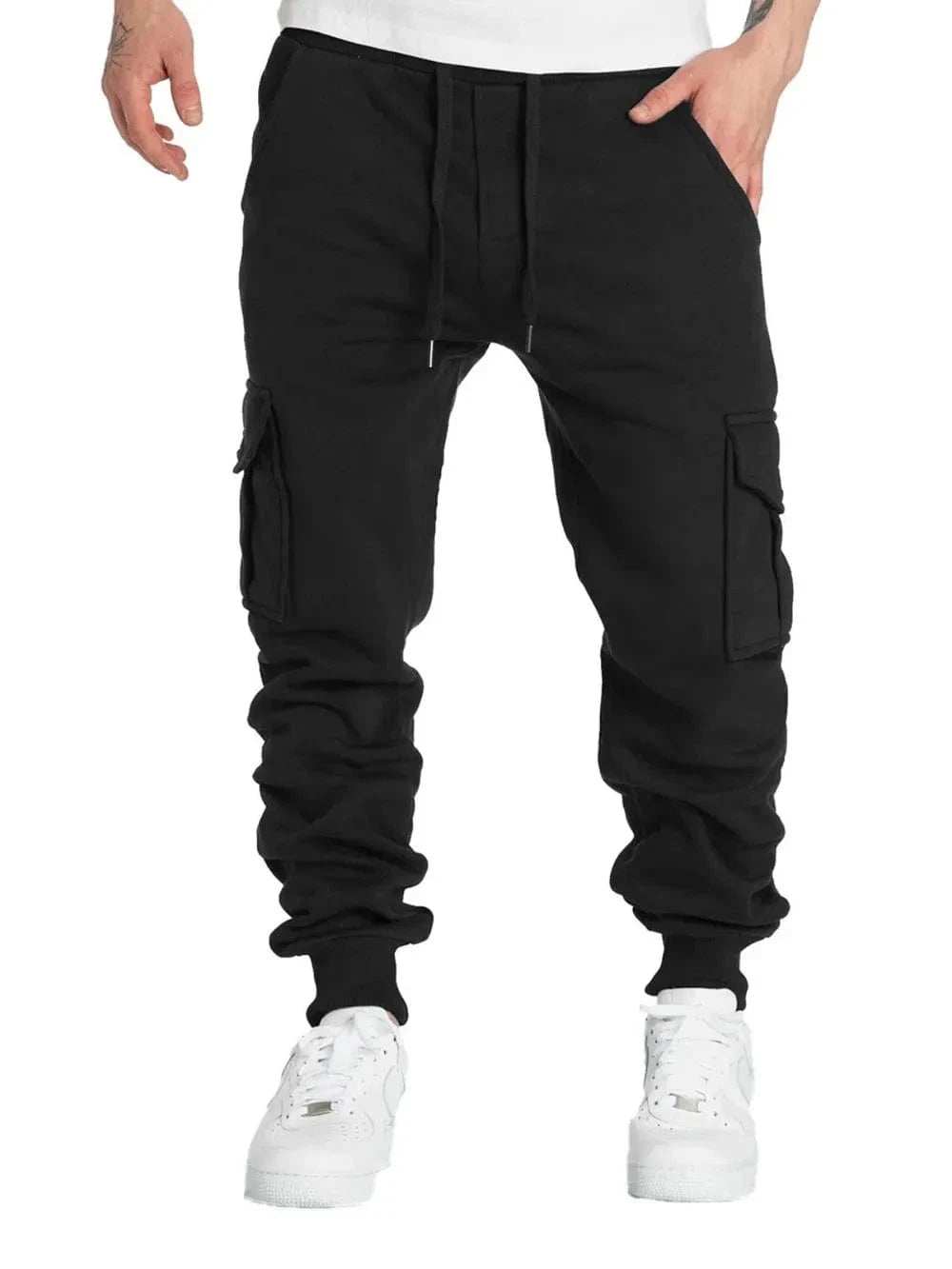 Men's Drawstring Pants with Pockets - Trendsi - Flyclothing LLC