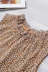 Frill Printed Round Neck Tank - Trendsi - Flyclothing LLC