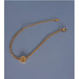 18K Gold-Plated Double Layered Bracelet - Trendsi - Flyclothing LLC