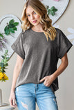 Heimish Full Size Short Sleeve Round Neck T-Shirt - Trendsi