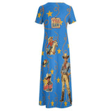 Baha Ranch Vintage Cowgirl Western Dress - Baha Ranch Western Wear - Flyclothing LLC