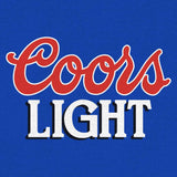 Coors Light 90s Beer Logo T-Shirt - Royal Blue - Tee Luv - Flyclothing LLC