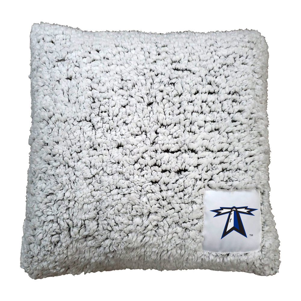Massachusetts-Boston Frosty Throw Pillow