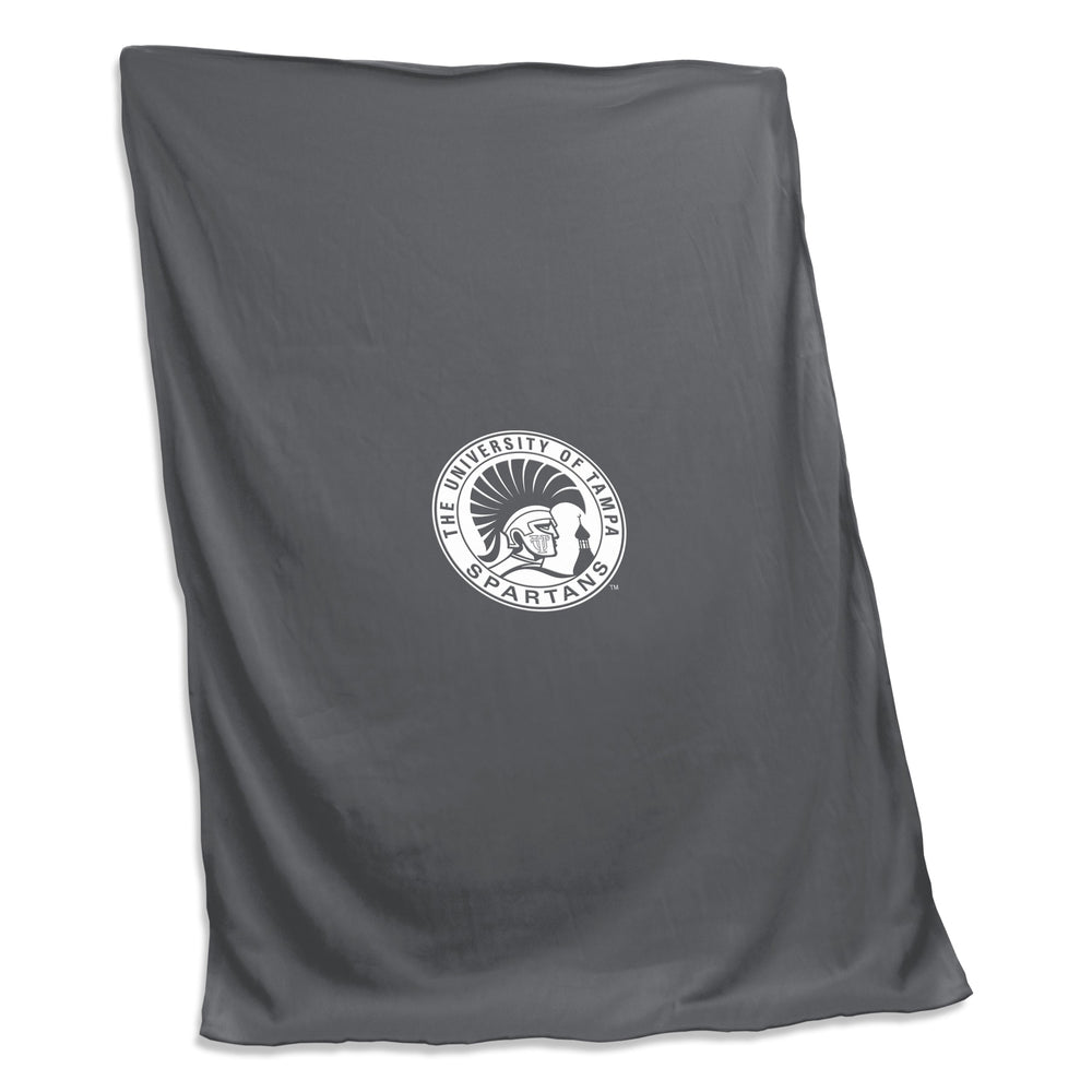 Tampa U Charcoal Sweatshirt Blanket (Screened)