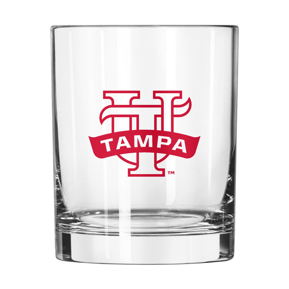 Tampa U 14oz Gameday Rocks Glass