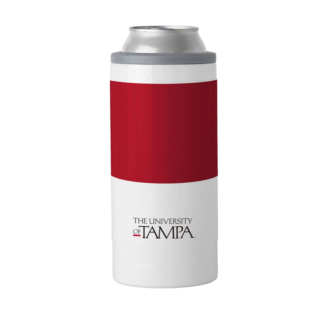 Tampa 12oz Colorblock Slim Can Coolie - Logo Brands - Flyclothing LLC