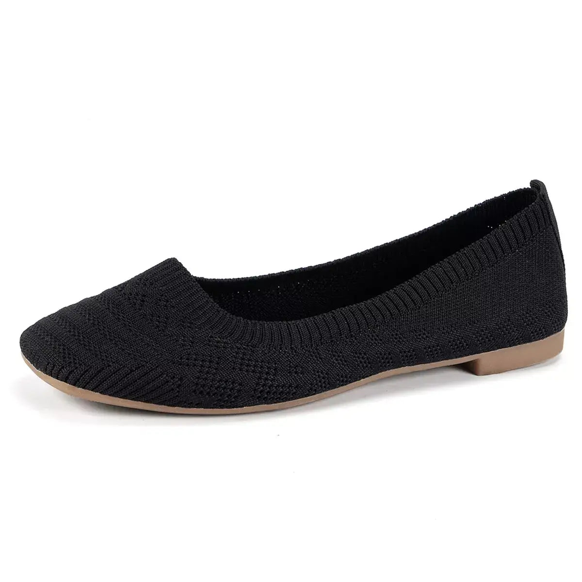 Square Toe Slip-Ons - Trendsi - Flyclothing LLC