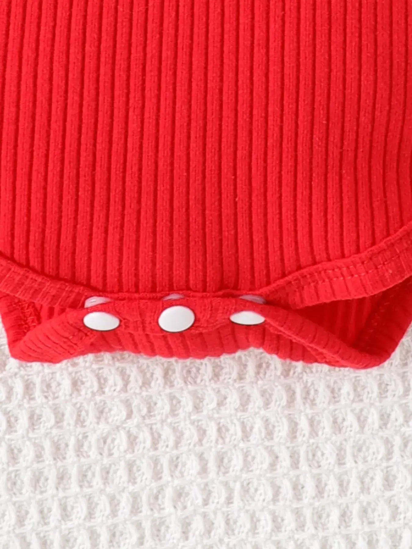 Children's Christmas Ruffle Trim 4-Piece Set - Trendsi - Flyclothing LLC