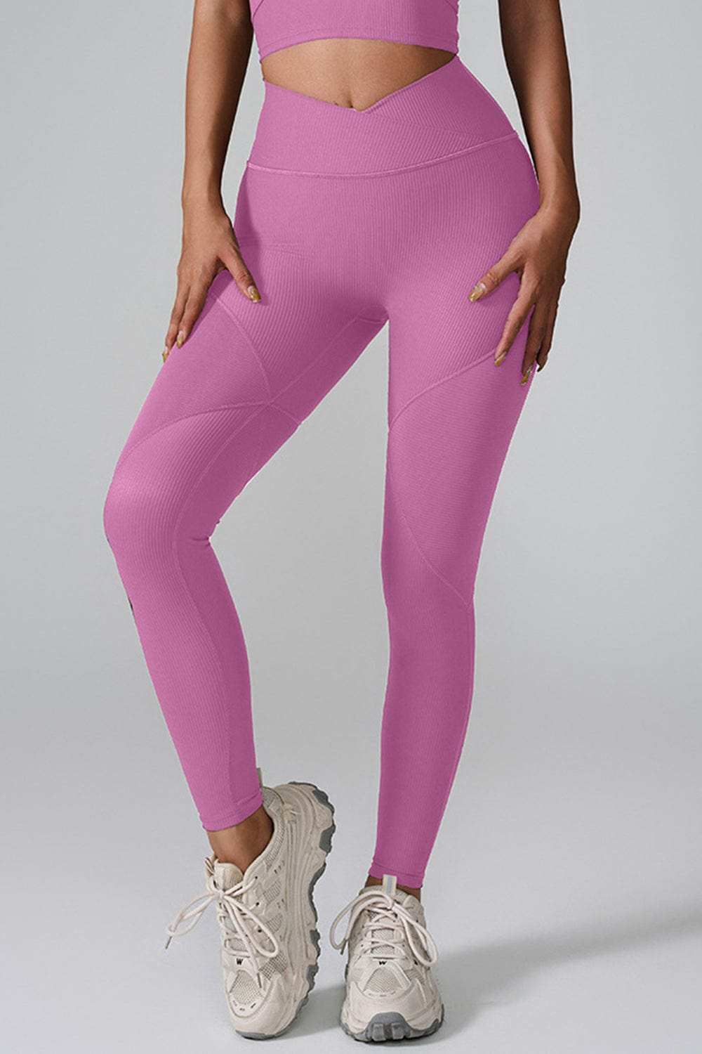 High Waist Active Leggings - Trendsi - Flyclothing LLC