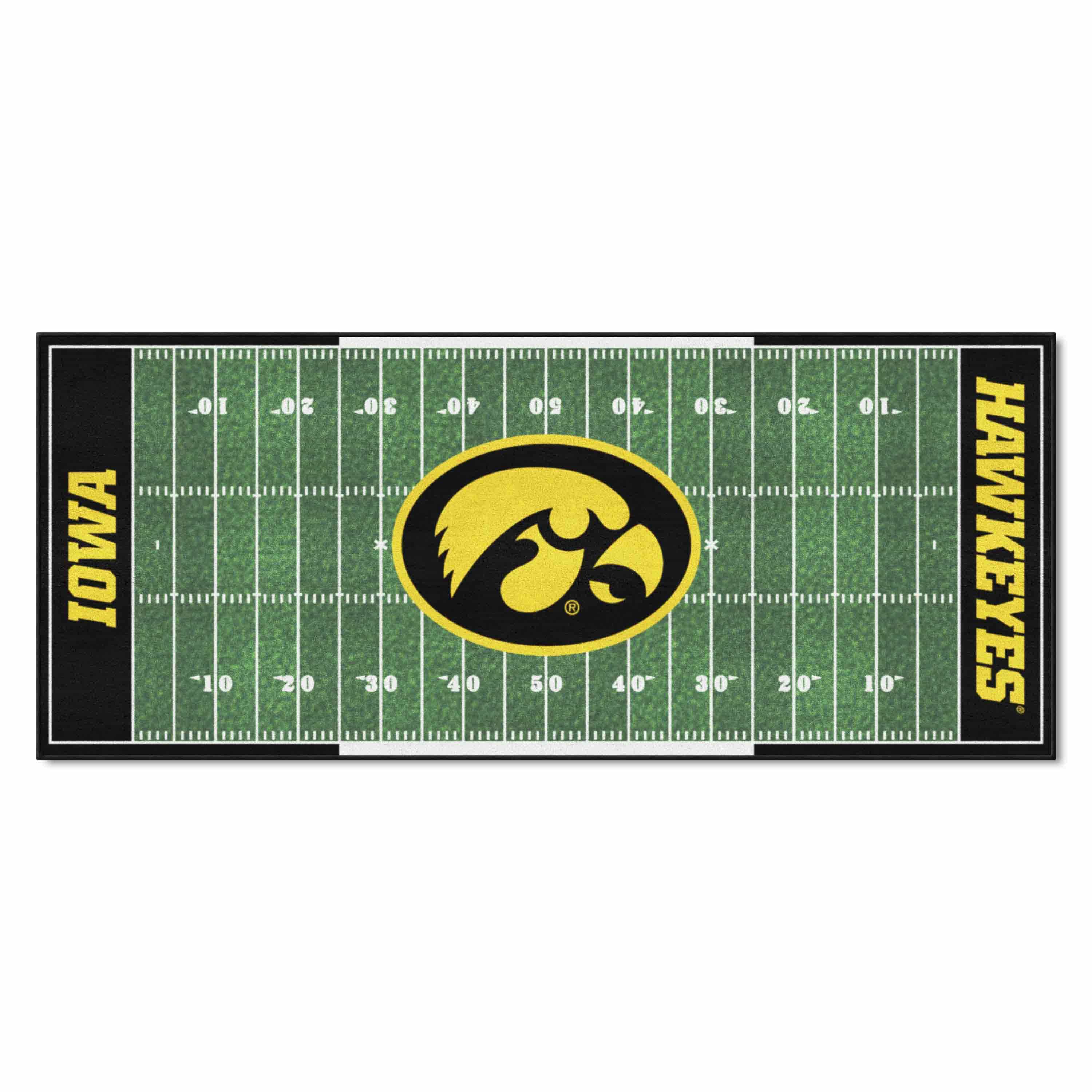 Iowa Hawkeyes Field Runner Mat - 30in. x 72in. - Iowa