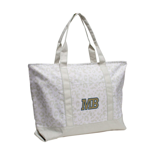 Cal State - Monterey Bay Leopard Pattern Tote - Logo Brands - Flyclothing LLC