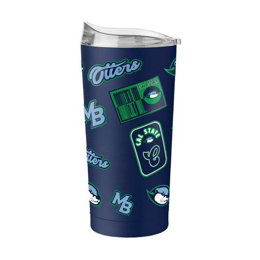 Cal State - Monterey Bay 20oz Dreamweave Powder Coat Tumbler - Logo Brands - Flyclothing LLC