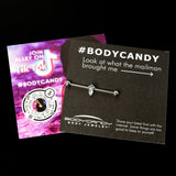 14G Gem Deco Oval Industrial Barbell 38mm - BodyCandy - Flyclothing LLC