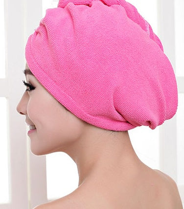 Women's Hair Dryer Cap, Absorbent Dry Hair Towel - My Store - Flyclothing LLC