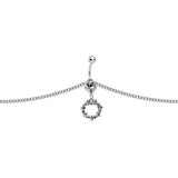 Clear Gem Wreath of Glam Dangle Belly Ring Belly Chain - BodyCandy - Flyclothing LLC
