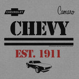 Chevy Camaro Est 1911 Chevrolet Muscle Car T-Shirt - Athletic Heather Gray