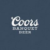 Coors Banquet Retro Colorado Mountain Landscape T-Shirt - Indigo Blue - Tee Luv - Flyclothing LLC