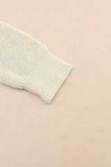 V-Neck Drop Shoulder Sweater - Trendsi - Flyclothing LLC
