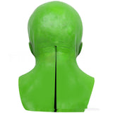 Halloween Party Green Alien Latex Mask