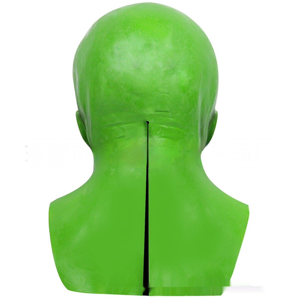 Halloween Party Green Alien Latex Mask