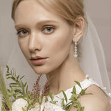 4 Carat Moissanite 925 Sterling Silver Earrings - Trendsi - Flyclothing LLC