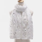 Christmas Element Polyester Scarf - Trendsi