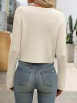 Zip Up Long Sleeve Cardigan - Trendsi - Flyclothing LLC