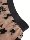 Floral Print High Waist Mini Skirt - Trendsi