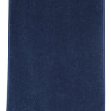 Navy Blue Greek Key Turkish Cotton 30" X 16" Hand Towel - HomeRoots - Flyclothing LLC