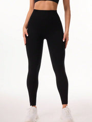Pocketed High Waist Active Leggings - Trendsi