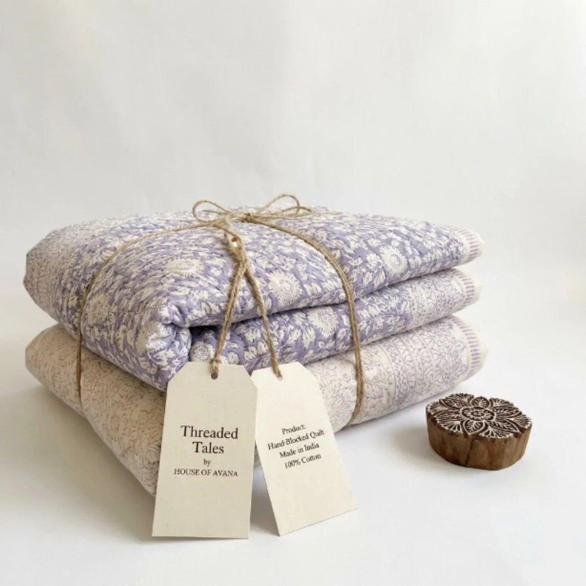 108" X 90" Sage And Cream Floral Cotton Decorative Comforter - HomeRoots - Flyclothing LLC