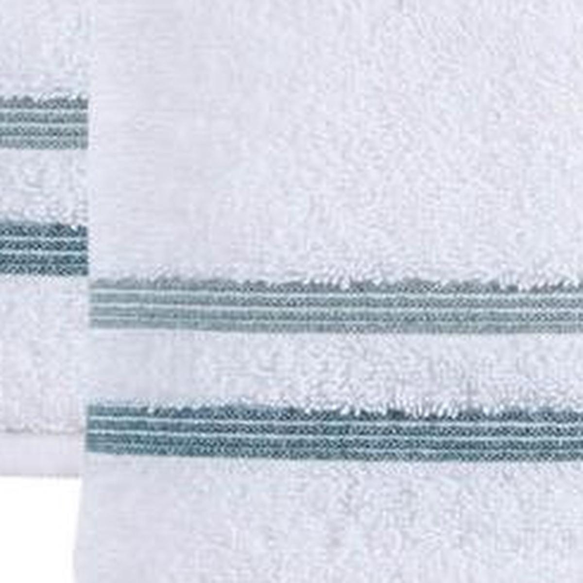 Set of Two White Turkish Cotton 16" X 30" Hand Towels - HomeRoots - Flyclothing LLC