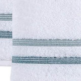 Set of Two White Turkish Cotton 16" X 30" Hand Towels - HomeRoots - Flyclothing LLC