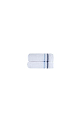 Set of Two White Turkish Cotton 16" X 30" Hand Towels - HomeRoots - Flyclothing LLC