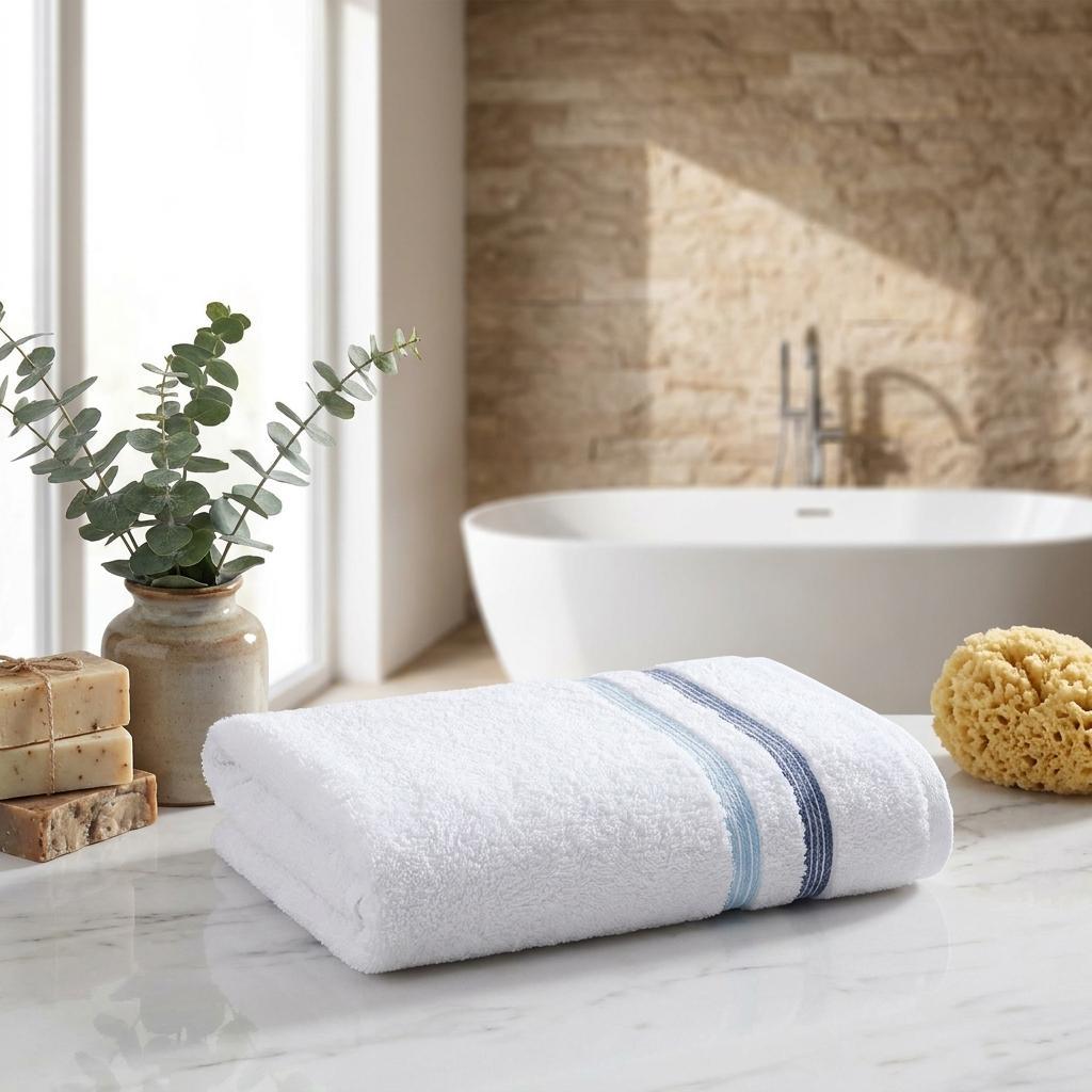 Set of Two White Turkish Cotton 16" X 30" Hand Towels - HomeRoots - Flyclothing LLC