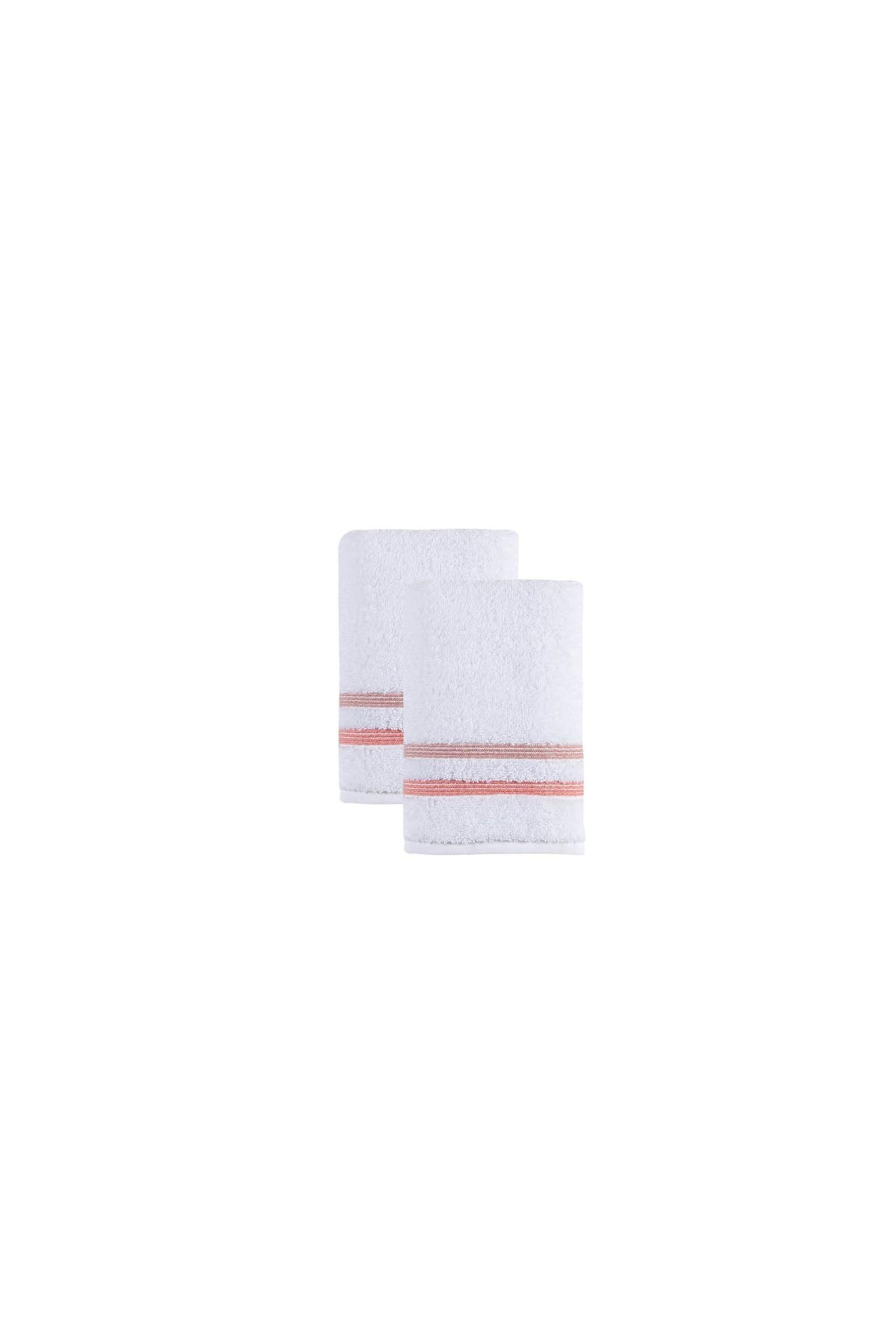 Set of Two White Turkish Cotton 16" X 30" Hand Towels - HomeRoots - Flyclothing LLC