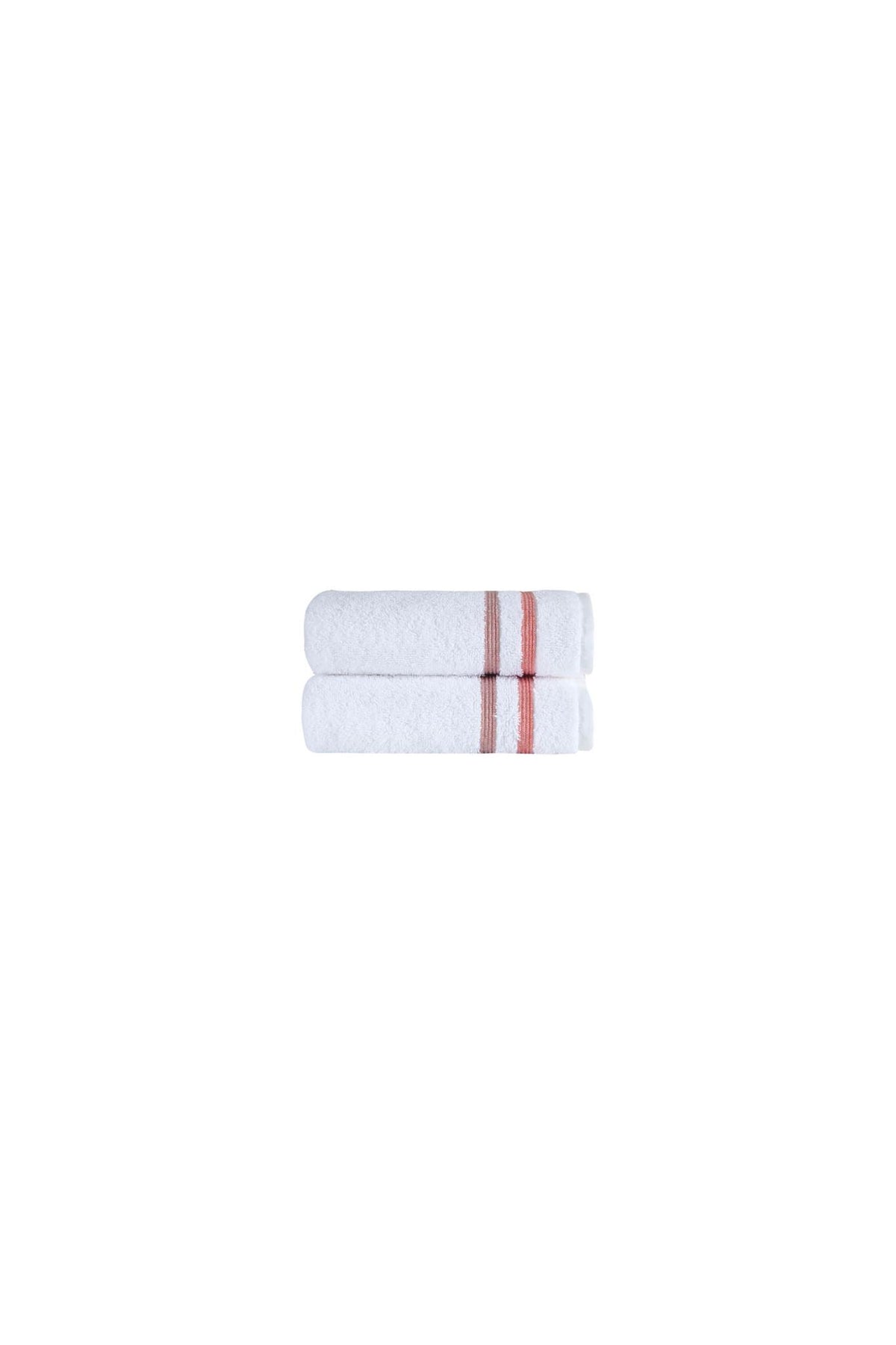 Set of Two White Turkish Cotton 16" X 30" Hand Towels - HomeRoots - Flyclothing LLC