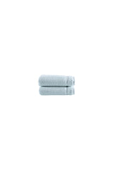 Set of Two Aqua Chevron Turkish Cotton 16" X 30" Hand Towels - HomeRoots - Flyclothing LLC